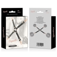 Hog Tie Coquette Chic Desire - Cuero Vegano Bondage