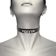 Coquette Chic Desire Vegan Leather Fetish Choker