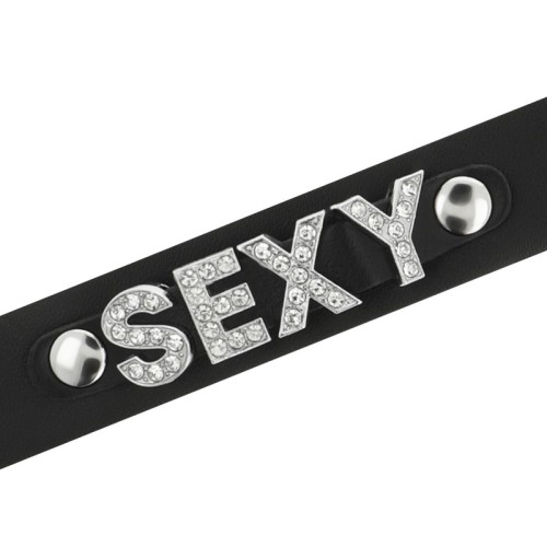 Coquette Chic Desire Vegan Leather Fetish Choker