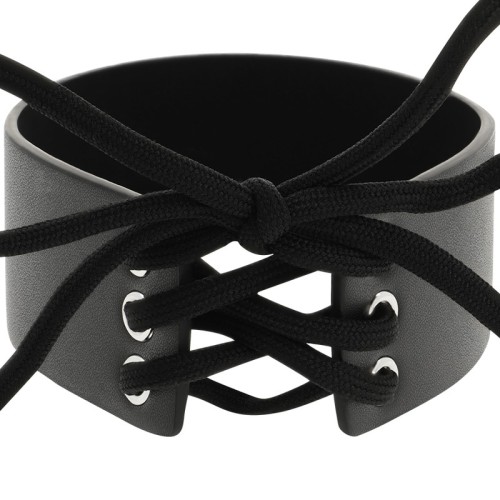 Coquette Chic Desire Vegan Leather Choker