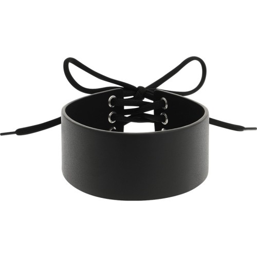 Coquette Chic Desire Vegan Leather Choker