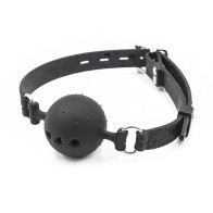 Kink Silicone Breathable Ball Gag for BDSM Fun