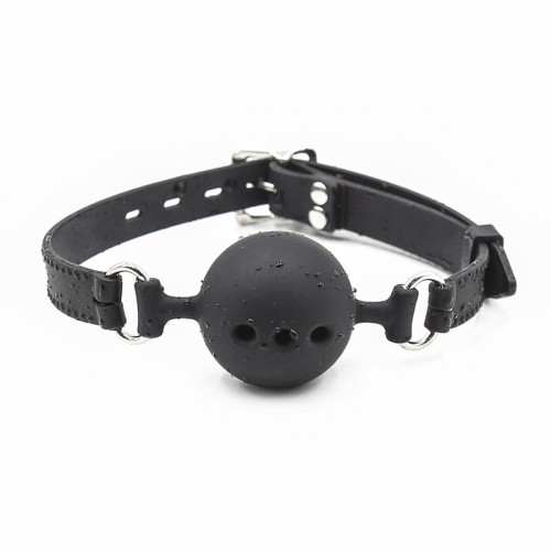 Kink Silicone Breathable Ball Gag for BDSM Fun