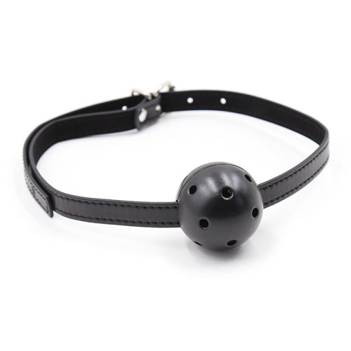 Muzzle with Ball and Air Holes for BDSM Fun