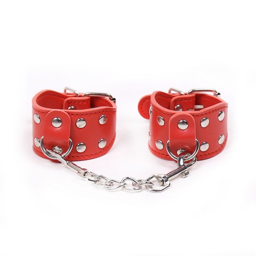 Ohmama Adjustable Metal Chain Handcuffs