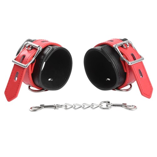 Adjustable Vegan Leather Wrist Restraints