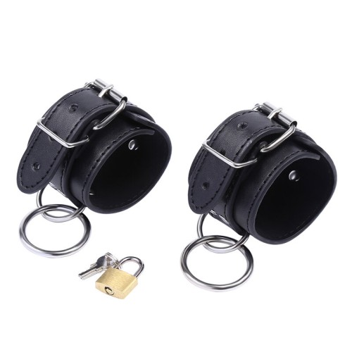 Ringed Wrist Restraints for BDSM Fun