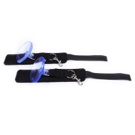 Restraining Wrist Cuffs with Suction - Enhance Your Pleasure