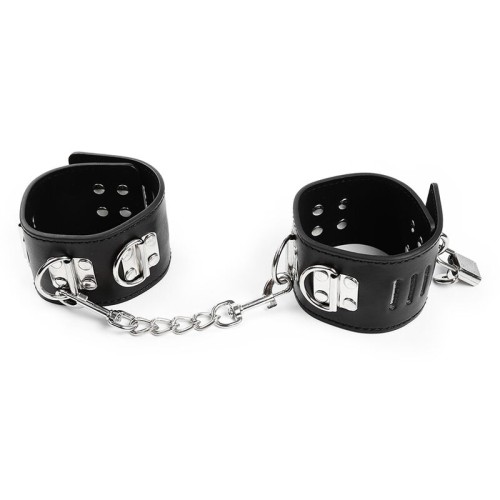 Ankle Restraints with Lock - Comfortable Bondage