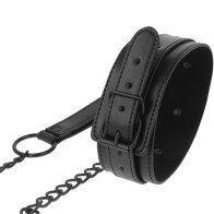 Intense Vegan Leather Fetish Collar