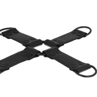 Intense Vegan Leather Multi-Point Restraint for Hands and Feet