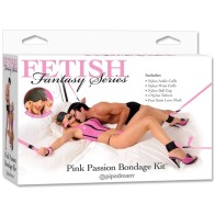 Kit Bondage Rosa - Placer Fetichista