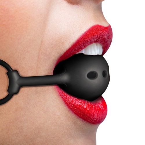 Breathable Silicone Ball Gag for Sensual Play