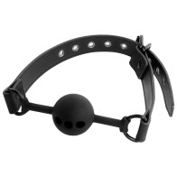 Breathable Silicone Ball Gag for Sensual Play