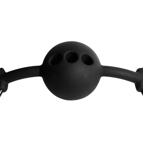 Breathable Silicone Ball Gag for Sensual Play