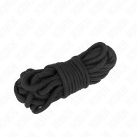 Kink Cuerda De Algodón Negro 5 Metros - Ideal Para Bondage