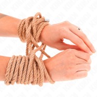 Kink Hemp Rope 20 Meters with Metal Head - Advanced Bondage