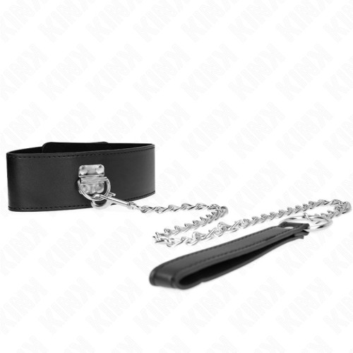 Kink Adjustable Collar with Leash - Control and Elegance