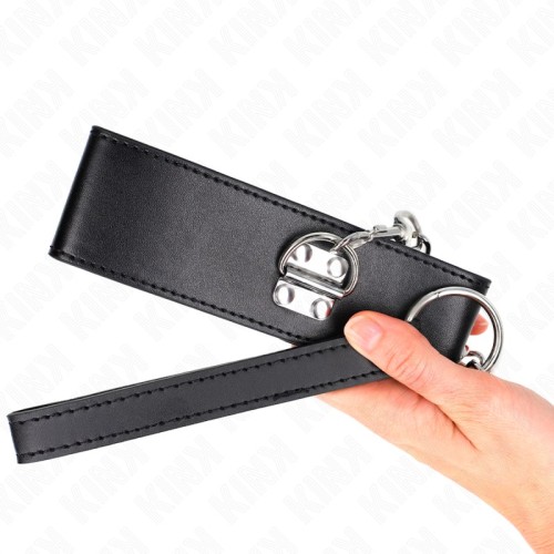 Kink Adjustable Collar with Leash - Control and Elegance