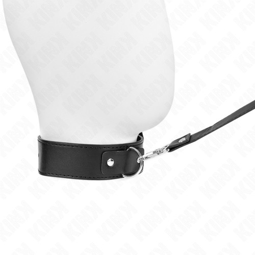 Kink Adjustable Collar with Leash for Control