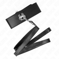 Kink Collar with Leash for Elegant Control