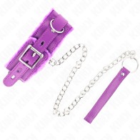 Kink Adjustable Collar with Leash for BDSM Play