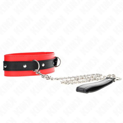 Kink Collar with Leash - Stylish BDSM Accessory