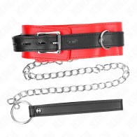 Kink Collar with Leash - Stylish BDSM Accessory