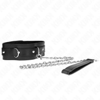 Kink - Collar Con Correa Negro 65 Cm