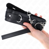 Kink - Collar Con Correa Negro 65 Cm