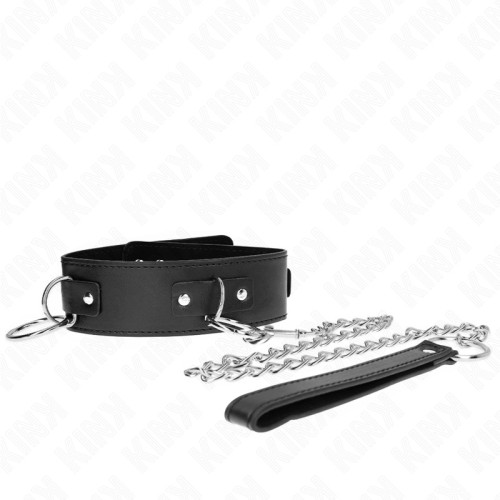 Kink Adjustable Collar and Leash - Elegant BDSM Control