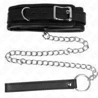 Kink Collar Básico Ajustable y Correa para BDSM