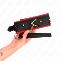 Kink Adjustable Collar with Leash for BDSM