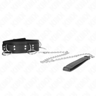 Kink Adjustable Collar with Leash for BDSM