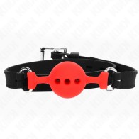 Kink Silicone Ball Gag for BDSM Play