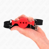 Kink Silicone Ball Gag for BDSM Play