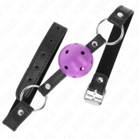 Mordaza de Bola Hueca Kink | Restricción BDSM