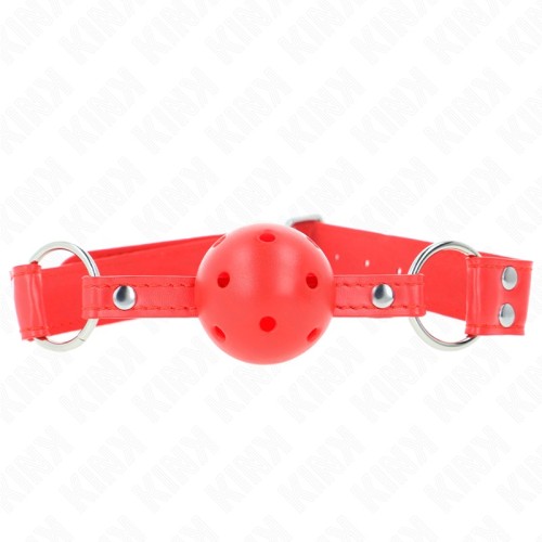 Kink Adjustable Hollow Ball Gag 4.5cm