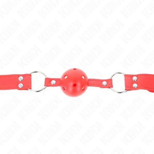 Kink Adjustable Hollow Ball Gag 4.5cm