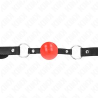 Kink 4 cm TPE Red Ball Gag - BDSM Gear