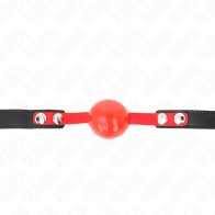 Kink Soft Ball Gag for BDSM Play