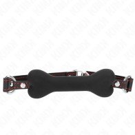 Kink Bone Gag - 12 cm Black