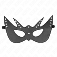 Kink Studded Bat Mask for BDSM Play