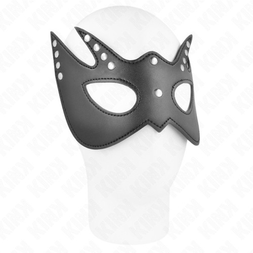 Kink Studded Bat Mask for BDSM Play