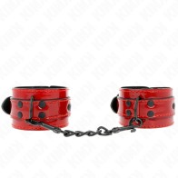 Kink Dark Red Cuffs 23 x 5 cm