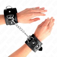 Kink Adjustable Wrist Cuffs for BDSM Experiences