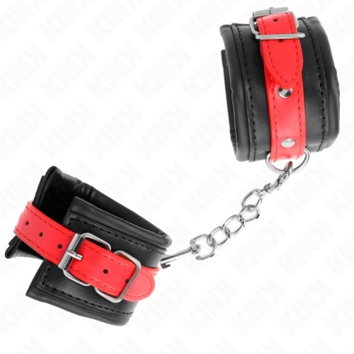 Kink Adjustable Black Wrist Cuffs Stylish Control