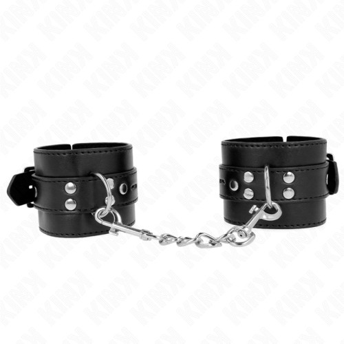 Kink Adjustable Black Wrist Cuffs for Control