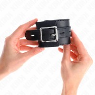 Kink Adjustable Black Wrist Cuffs for Control