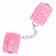 Premium Pink Padded Wrist Cuffs for BDSM Fun